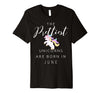 Image of Unicorns are Born in June Cute TShirt Birthday Gift
