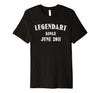 Image of Legendary Since June 2011 7th Birthday T-Shirt