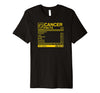 Image of cancer facts born in June &amp; July birthday zodiac t-shirt