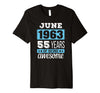 Image of June 1963 - 55th Birthday T-Shirt Gift