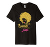 Image of Black Queens Are Born In June Birthday T-Shirt for Women