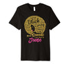 Image of Black Queens Are Born In June Birthday T-Shirt for Women