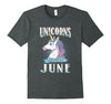 Image of Birthday Unicorn June Shirt
