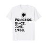 Image of Princess Since June 1953 T-shirt 65th Birthday Gifts