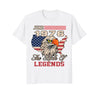 Image of June 1976 Birthday T-shirt Awesome Birth of Legends