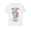 Image of Unicorns are Born in June T Shirt Unicorn Rainbow Birthday