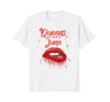Image of Queens Are Born In June Birthday T-Shirt for Black Women