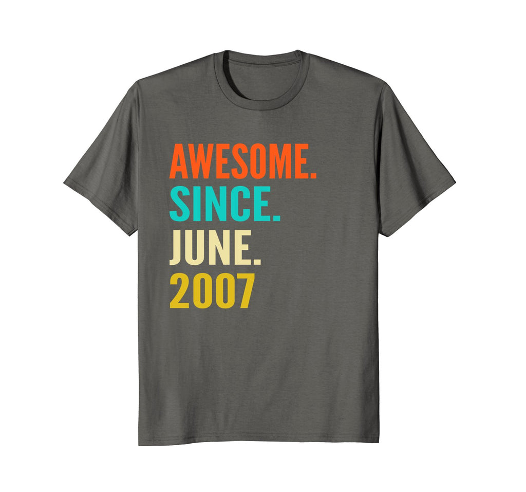 Born in June 2007 11th Birthday Gift 11 years old T-shirt