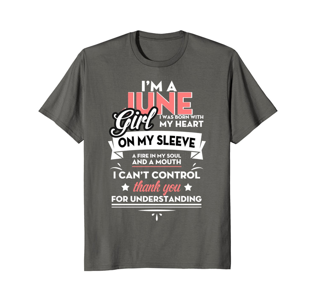 I'm A JUNE Girl T-Shirt Special Gift For Birthday Shirt