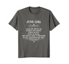 Image of I'm a June Girl Shirt Funny Birthday T-Shirt for Girl