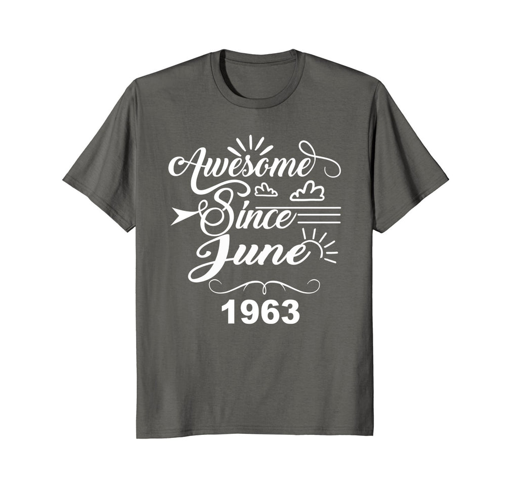 Awesome Since June 1963 T-shirt - 55th Birthday Gifts