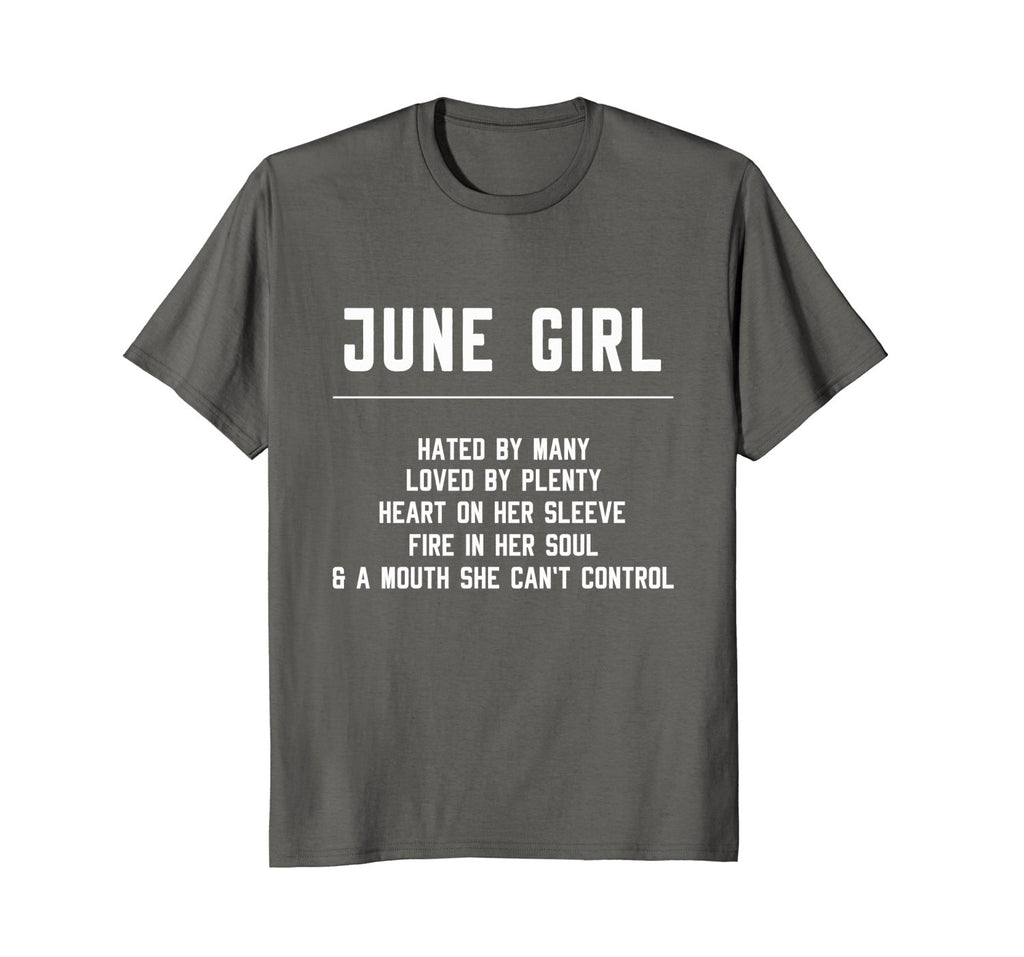 I'm a June Girl Shirt Funny Birthday T-Shirt for Women