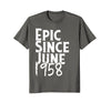 Image of Epic Since June 1958 Shirt - 60th Birthday Gift Tee