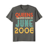 Image of Queens Born In JUNE 2006 12nd Awesome Birthday Gift Shirt