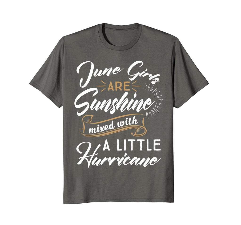 June Girls Are Sunshine Shirt June Birthday Shirts For Women