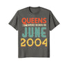 Image of Queens Born In JUNE 2004 14th Awesome Birthday Gift Shirt