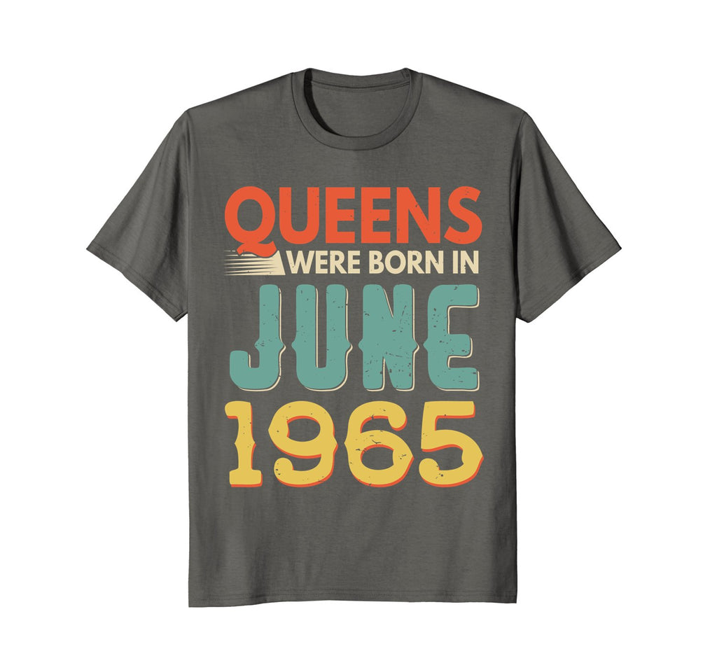 Queens Born In JUNE 1965 53rd Awesome Birthday Gift Shirt