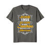 Image of JUNE 1955 63 years of being sunshine mixed-Birthday Tee