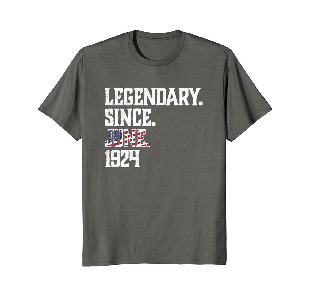 Legendary Since JUNE 1924 T-Shirt 94th funny birthday Shirt