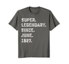 Image of Super Legendary Since June 1927 91st Year Birthday Shirt