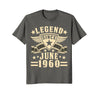Image of Legend Since June 1960 T-shirt 58th Birthday Gifts