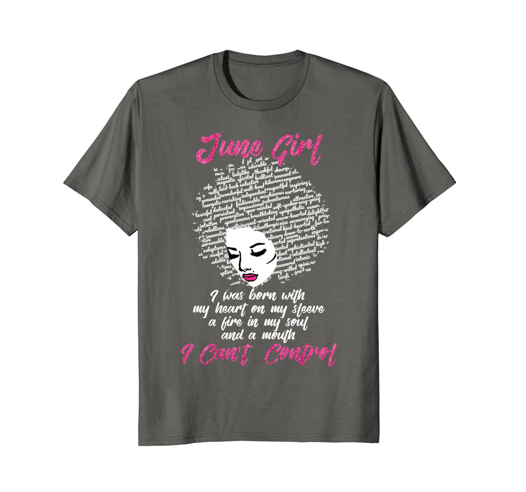 I'm a June Girl Shirt Funny Birthday T-Shirt for Women
