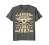 Image of Legend Since June 1987 T-shirt 31st Birthday Gifts