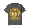 Image of Awesome June 1947 Shirt 71 Years Old 71st Birthday Gifts Men