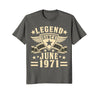 Image of Legend Since June 1971 T-shirt 47th Birthday Gifts