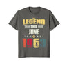 Image of Legend Since June 1963 Vintage 55th Birthday Gift Shirt