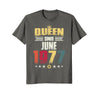 Image of Queen Since June 1977 Vintage 41st Birthday Gift Shirt