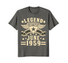 Image of Legend Since June 1959 T-shirt 59th Birthday Gifts