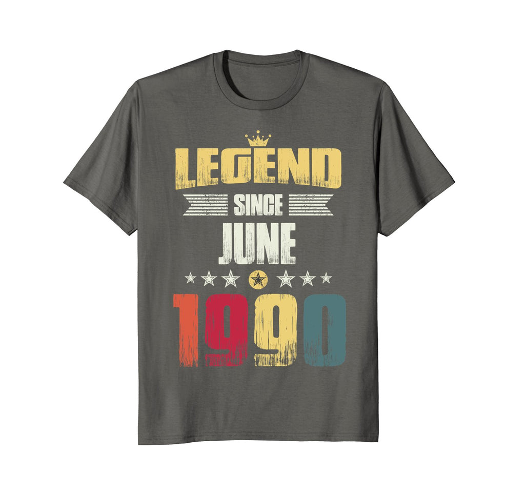 Legend Since June 1990 Vintage 28th Birthday Gift Shirt