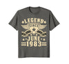 Image of Legend Since June 1983 T-shirt 35th Birthday Gifts