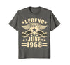 Image of Legend Since June 1958 T-shirt 60th Birthday Gifts