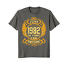 Image of Awesome June 1982 Shirt 36 Years Old 36th Birthday Gifts Men