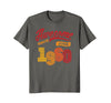 Image of Awesome Since June 1960 Shirt Vintage 58th Birthday Tee