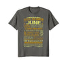 Image of Women's Queens Are Born in June Funny Birthday T-Shirt
