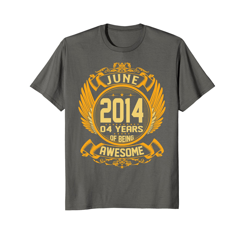 Awesome June 2014 Shirts 4t Years Old 4th Birthday Gifts Kid