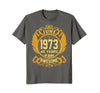 Image of Awesome June 1973 Shirt 45 Years Old 45th Birthday Gifts Men