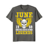 Image of June 1968 The Birth Of Legends Shirt Vintage 50th Birthday