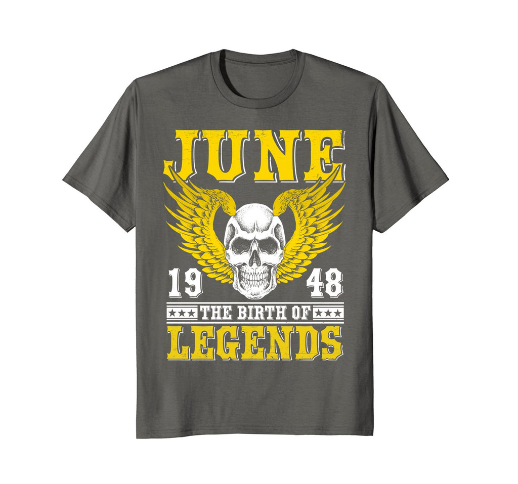 June 1948 The Birth Of Legends Shirt Vintage 70th Birthday