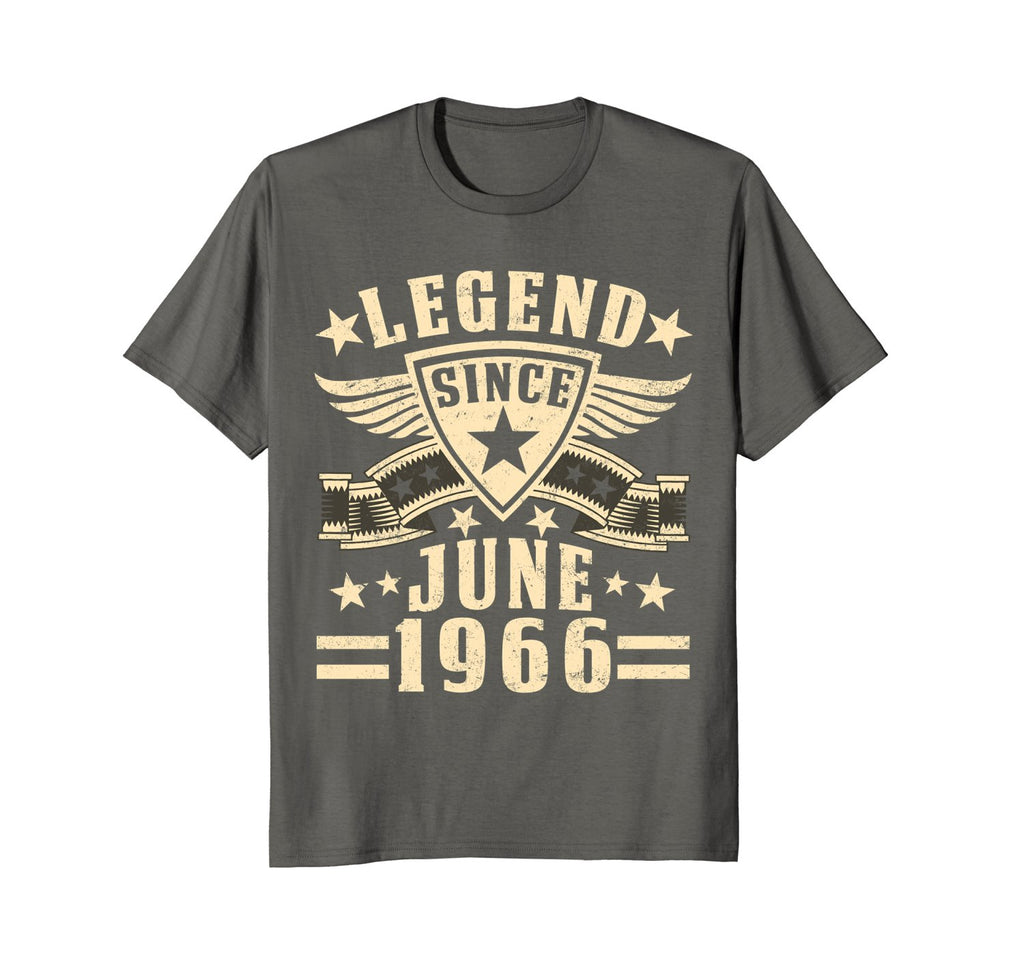 Legend Since June 1966 T-shirt 52nd Birthday Gifts