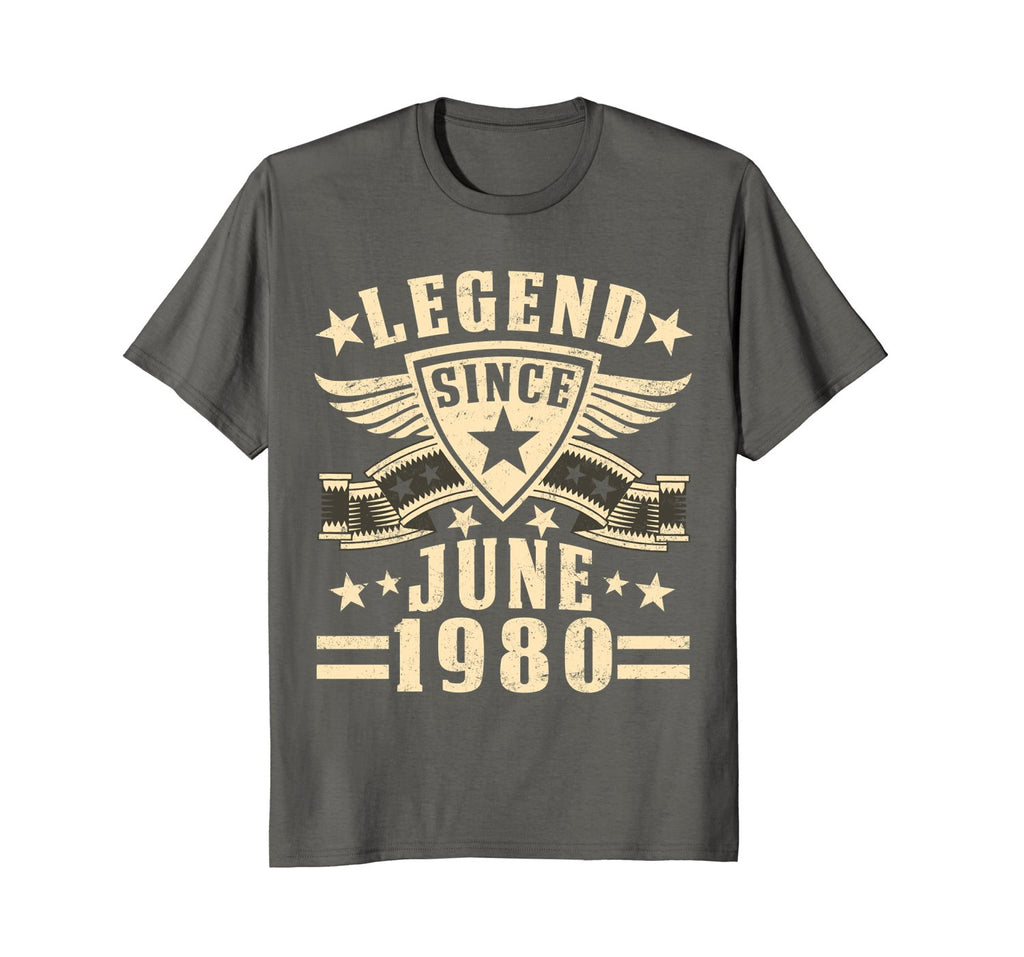 Legend Since June 1980 T-shirt 38th Birthday Gifts