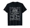 Image of June 1968 50 Birthday Gift Classy Sassy And Smart Shirt