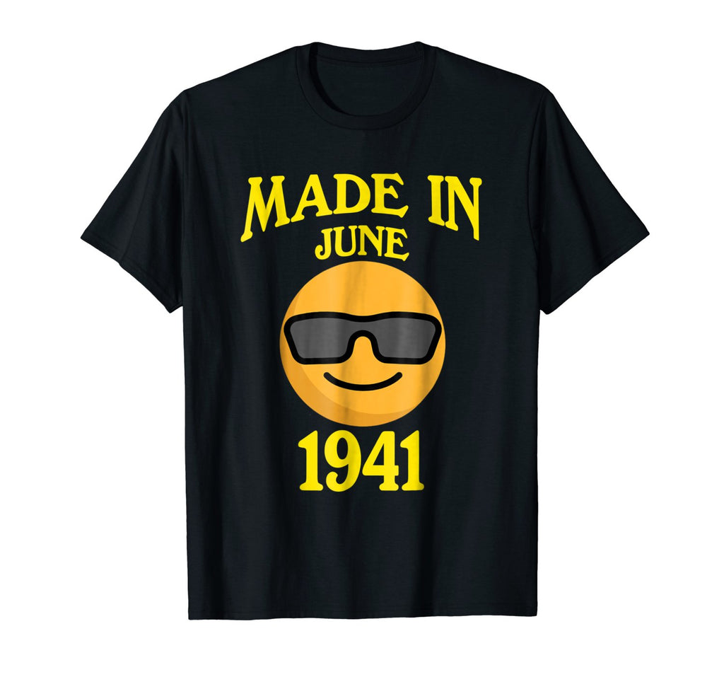 Made In June 1941 77th Years Old 77 Birthday Shirt Gifts