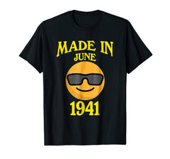 Made In June 1941 77th Years Old 77 Birthday Shirt Gifts