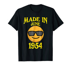 Made In June 1954 64th Years Old 64 Birthday Shirt Gifts