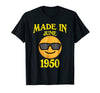Image of Made In June 1950 68th Years Old 68 Birthday Shirt Gifts