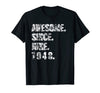 Image of AWESOME since June 1948 - 70 Years old 70th Birthday T-shirt